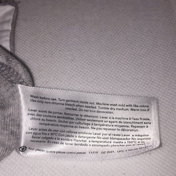 Carter’s Newborn Bodysuit Diaper Shirt with Mitts Grey NB Unisex - Picture 9 of 9